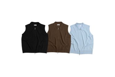 Axis Zip-up Knit Vest (0)