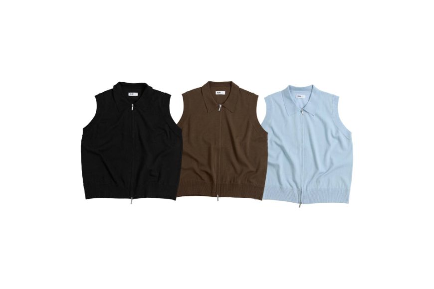 Axis Zip-up Knit Vest (0)