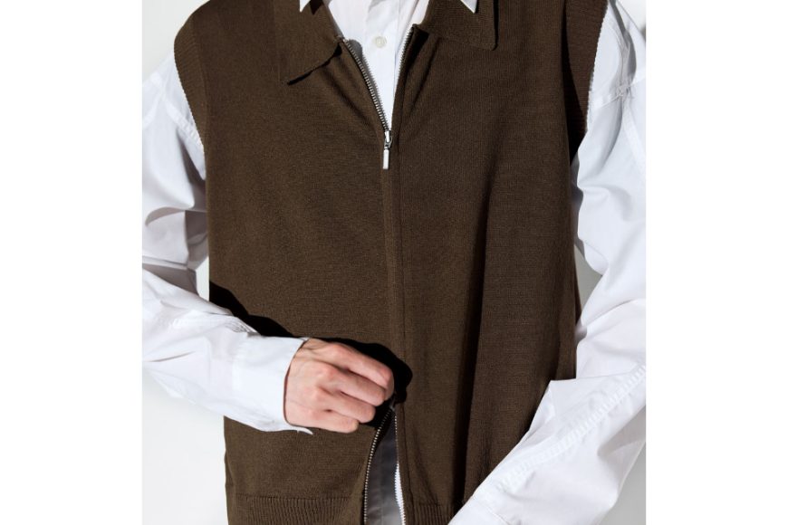 Axis Zip-up Knit Vest (5)