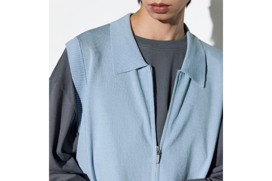 Axis Zip-up Knit Vest (7)