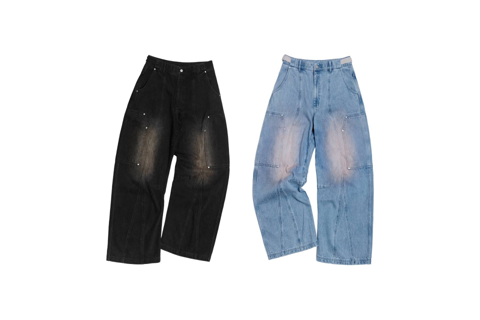 Canvas Wide Leg Jeans (0)