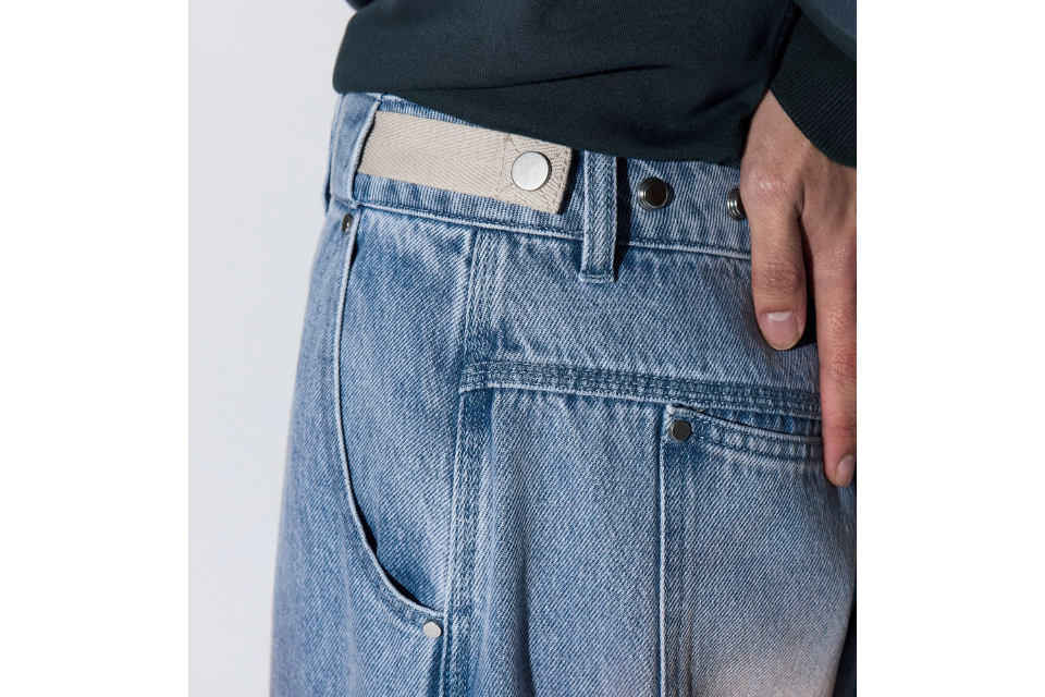 Canvas Wide Leg Jeans (10)