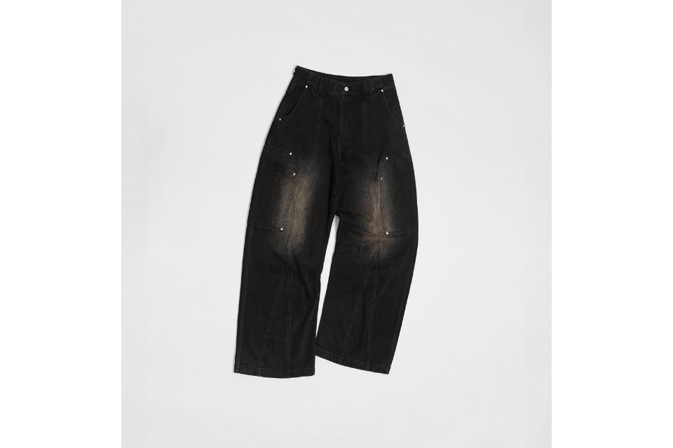 Canvas Wide Leg Jeans (11)