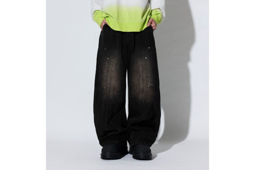 Canvas Wide Leg Jeans (3)