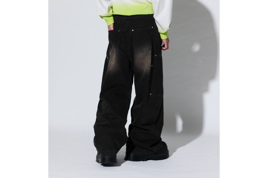 Canvas Wide Leg Jeans (4)