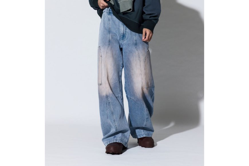 Canvas Wide Leg Jeans (8)