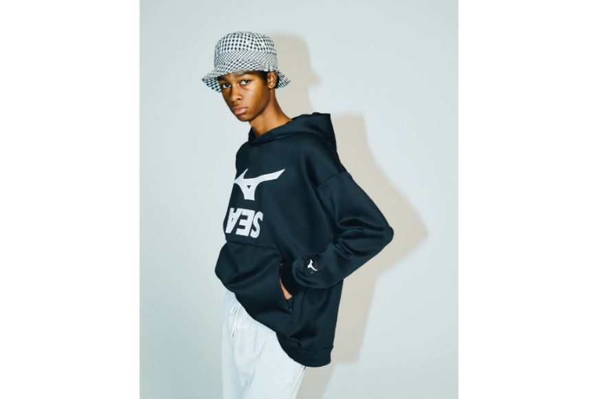 Loose Fit Hooded Sweatshirt (WIND and SEA) (2)