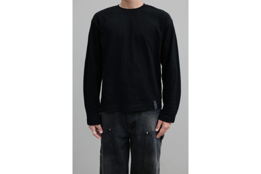 Pleated Long Sleeve Tee (1)