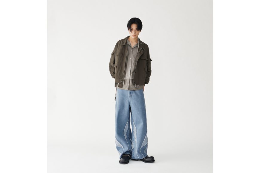 Zip-up Pocket Short Jacket (1)