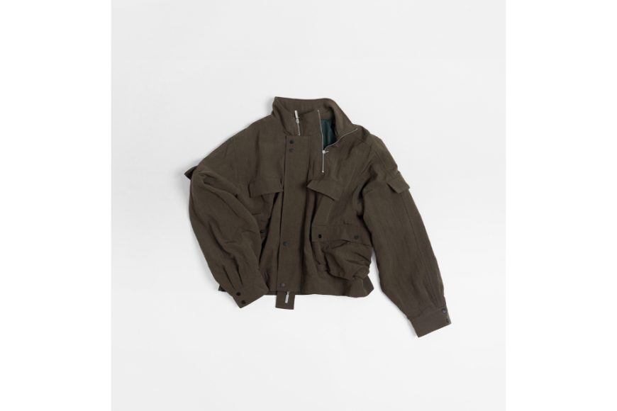 Zip-up Pocket Short Jacket (10)