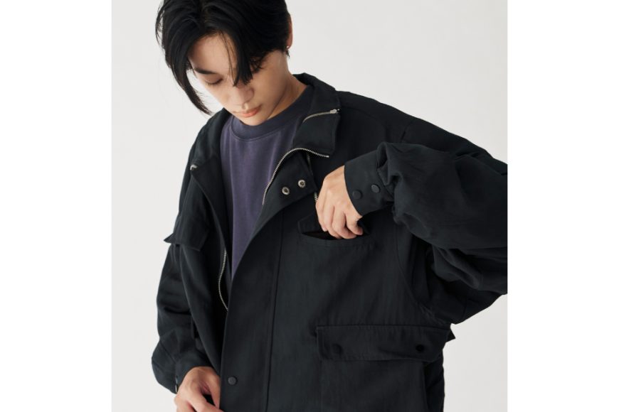 Zip-up Pocket Short Jacket (8)