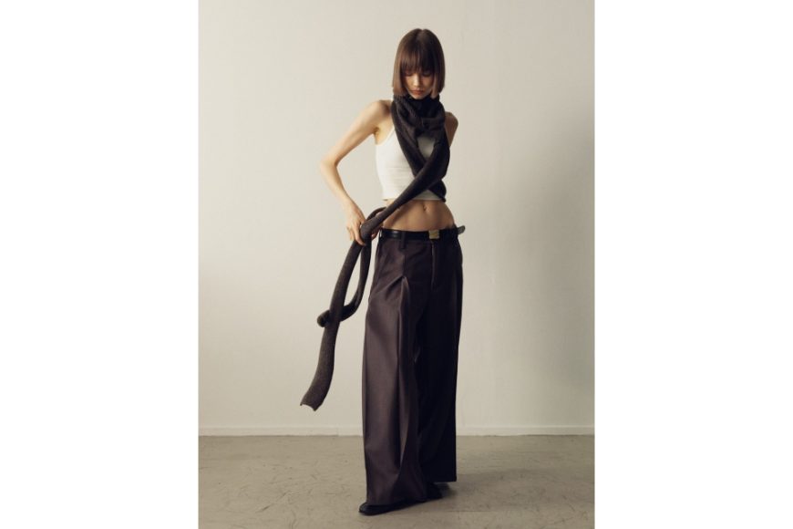 羊毛混紡多功能鈕扣圍脖 (5)