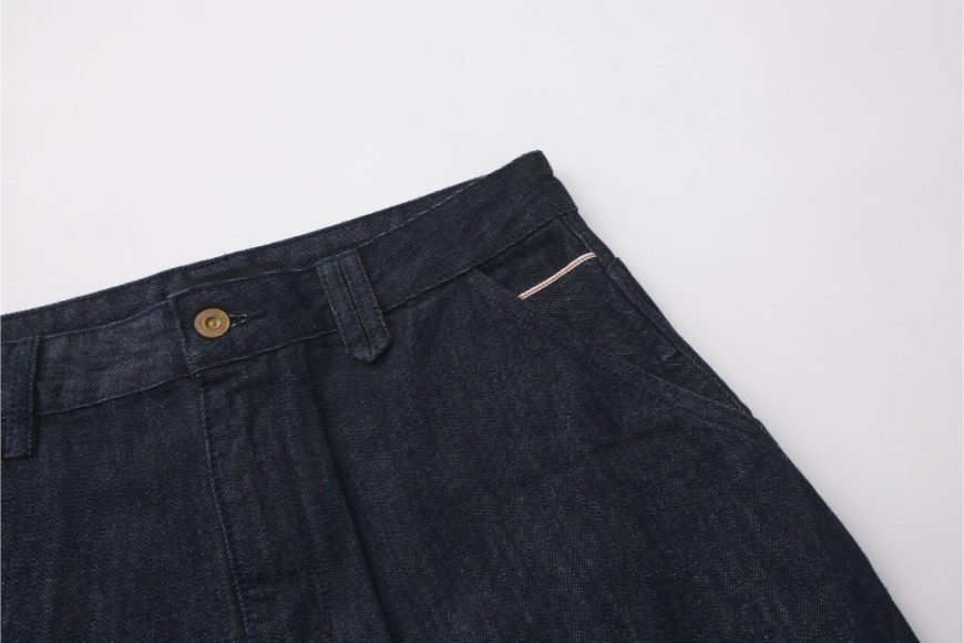 赤耳原牛立體剪裁彎刀牛仔褲 (6)