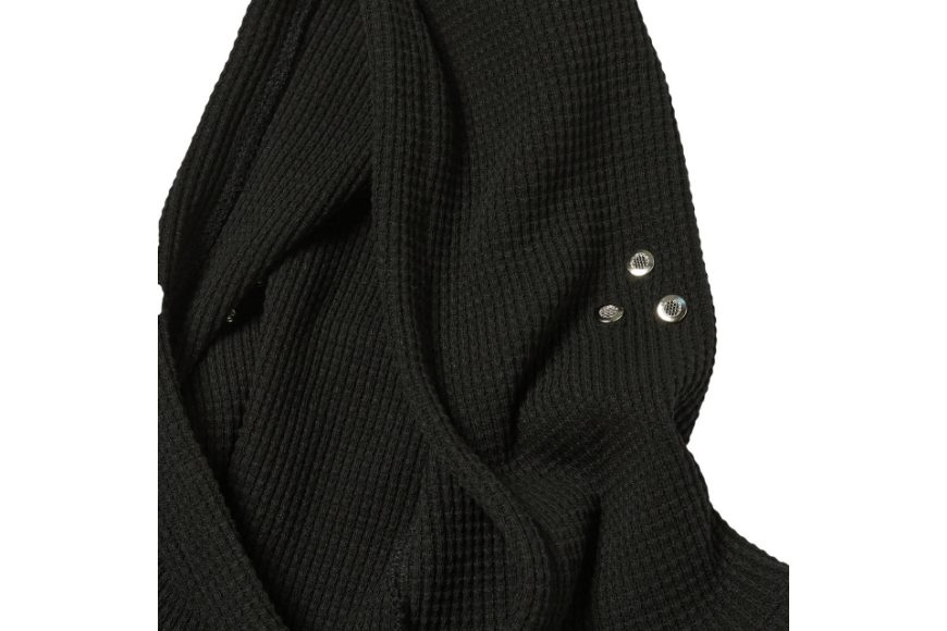 Bulk Shoulder Waffle Hoodie (10)