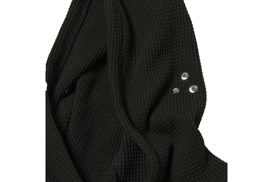 Bulk Shoulder Waffle Hoodie (10)