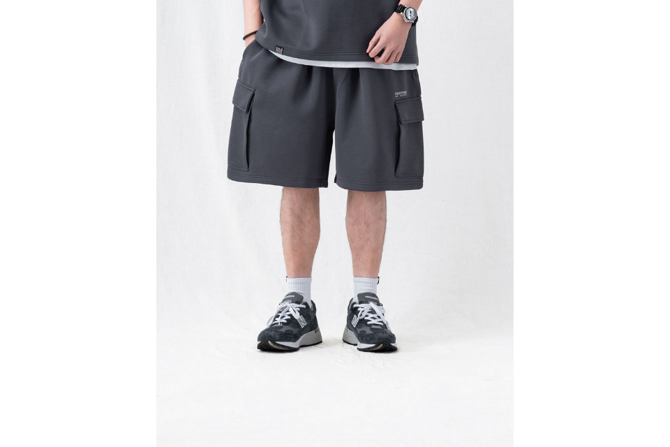 Loose-Fit Cotton Shorts (2)