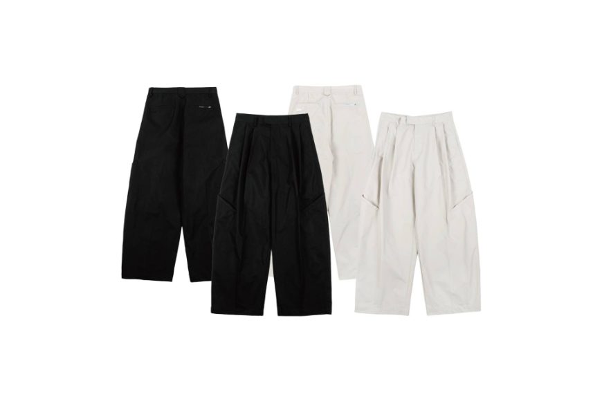 NR logo utility pocket wide trousers (0)