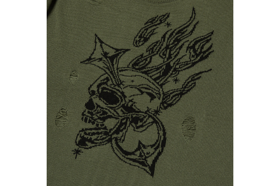 TC Chrome Skull Knit Sweater (5)