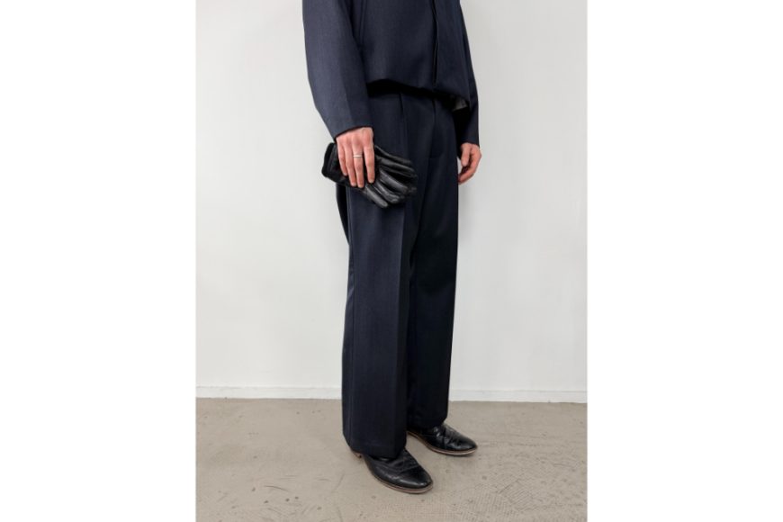 絲光防潑水羊毛磁力扣極簡直筒西褲 (2)