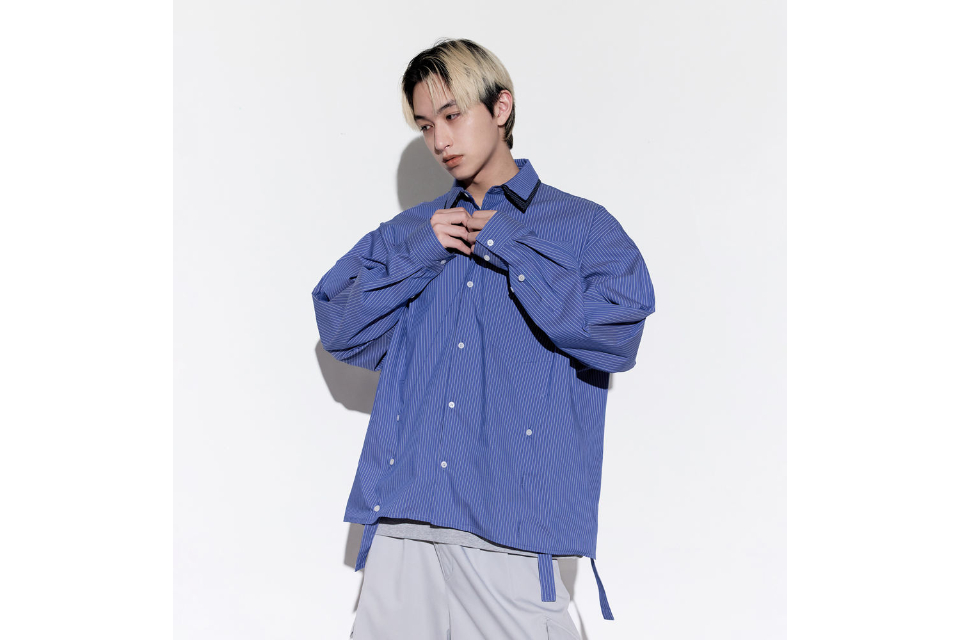 Dual Role Stripe Shirt (3)