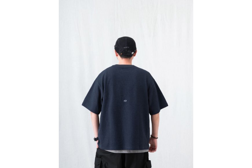 Textured Waffle Knit T-Shirt (3)