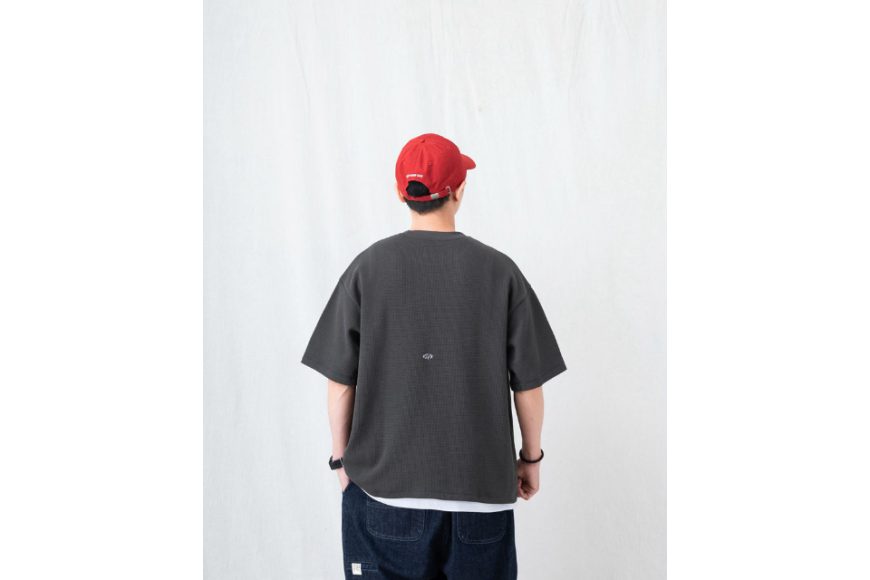 Textured Waffle Knit T-Shirt (6)