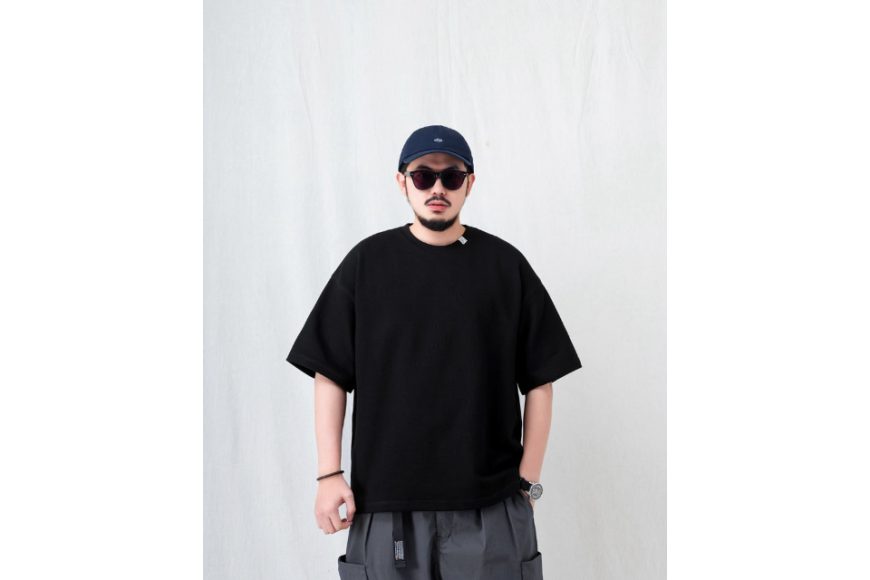 Textured Waffle Knit T-Shirt (8)