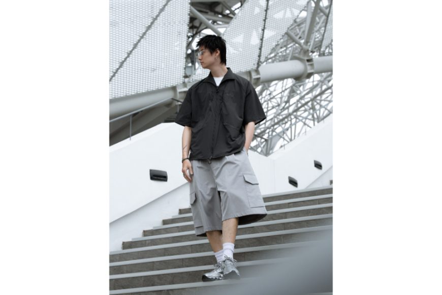 Utility Pleated Shorts (1)
