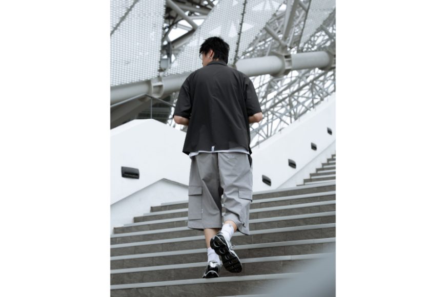Utility Pleated Shorts (2)