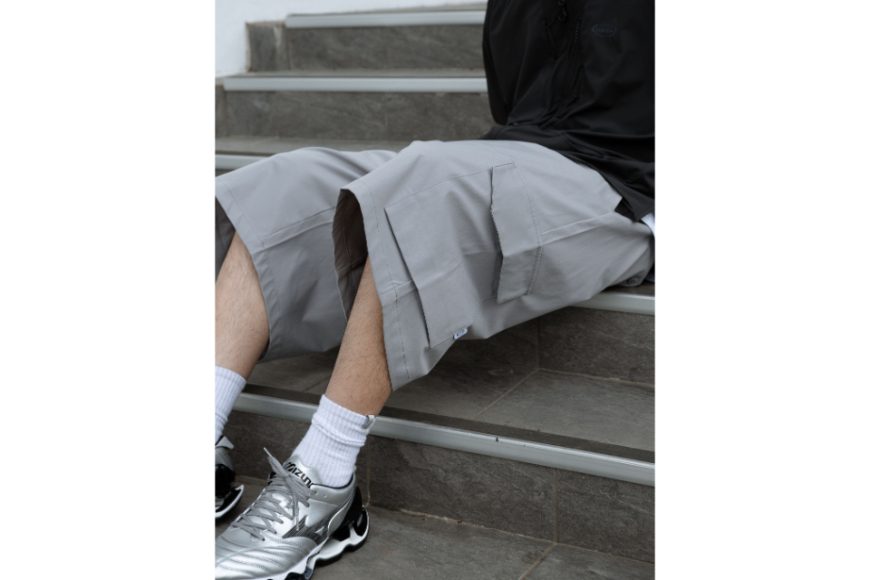 Utility Pleated Shorts (3)