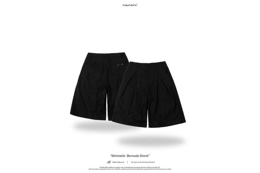 Minimalist Bermuda shorts (1)