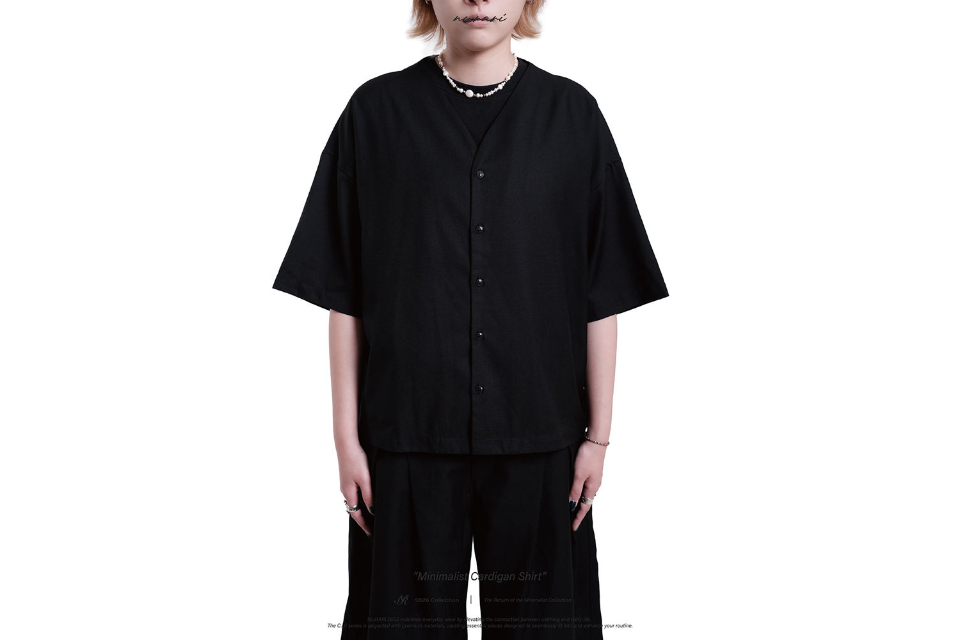Minimalist cardigan shirt (3)