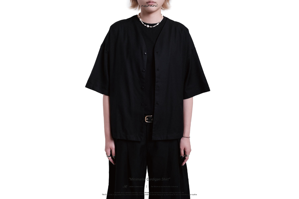 Minimalist cardigan shirt (4)