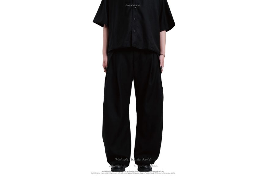 Minimalist scimitar pants (3)
