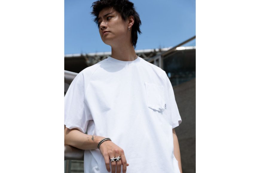 Raglan Pocket Sleeve Tee (1)
