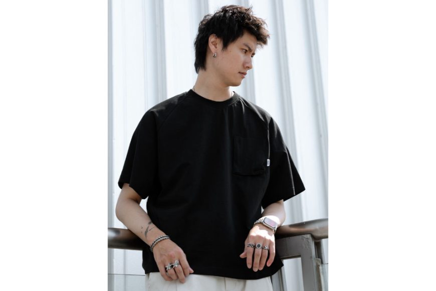 Raglan Pocket Sleeve Tee (3)