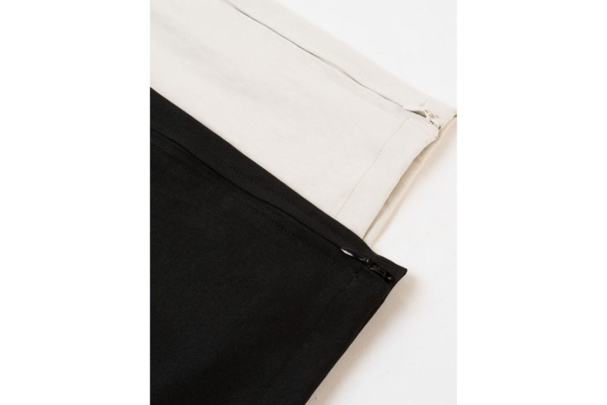 Side Zip Hem Wide Pants (15)