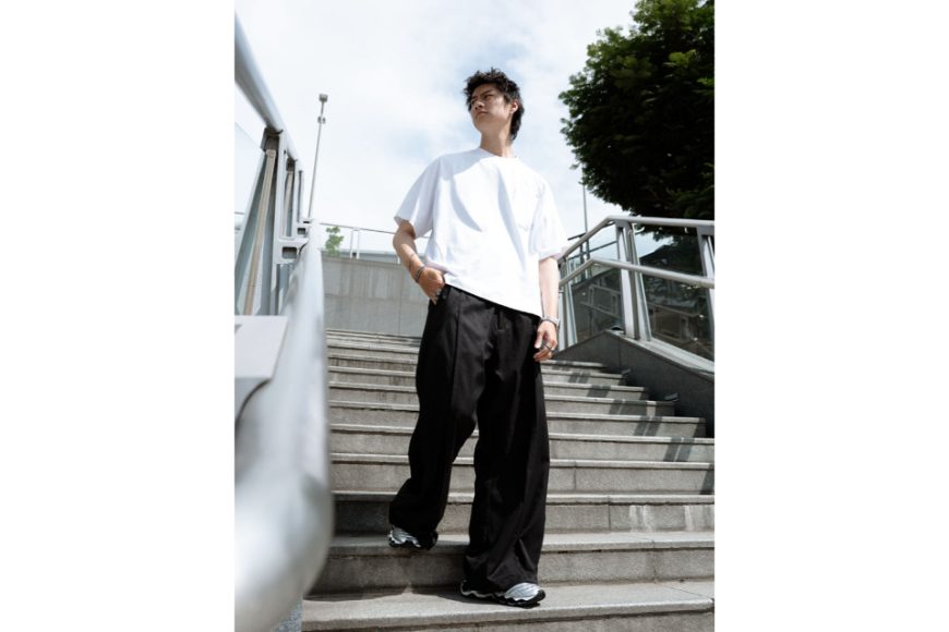 Side Zip Hem Wide Pants (5)
