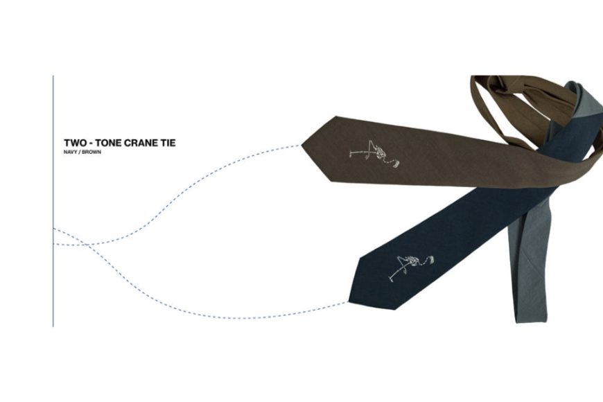 Two-Tone Crane Tie (1)
