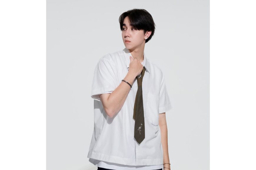 Two-Tone Crane Tie (2)