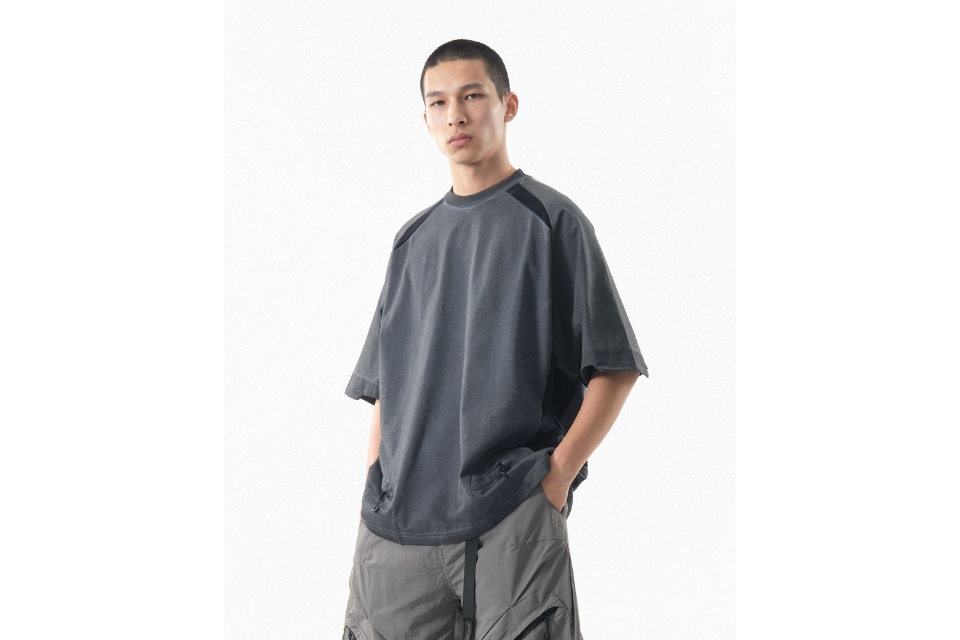 Visor Washed Panel Tee (2)