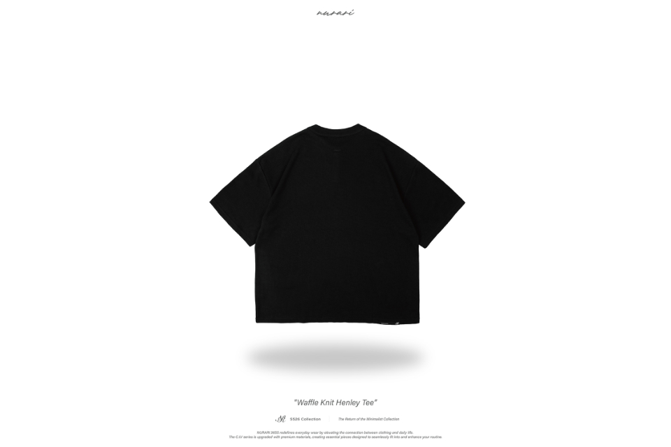 26+ Civ. Waffle knit Henley tee (17)