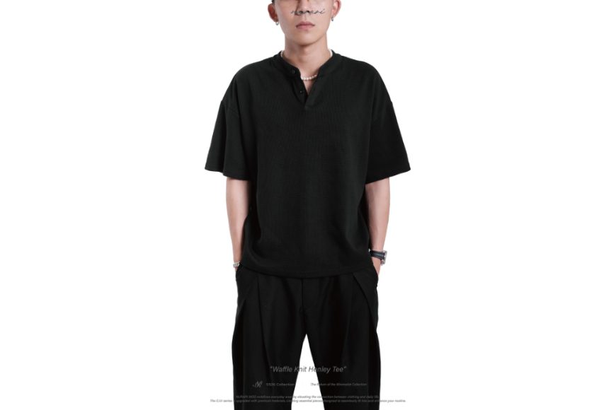 26+ Civ. Waffle knit Henley tee (4)