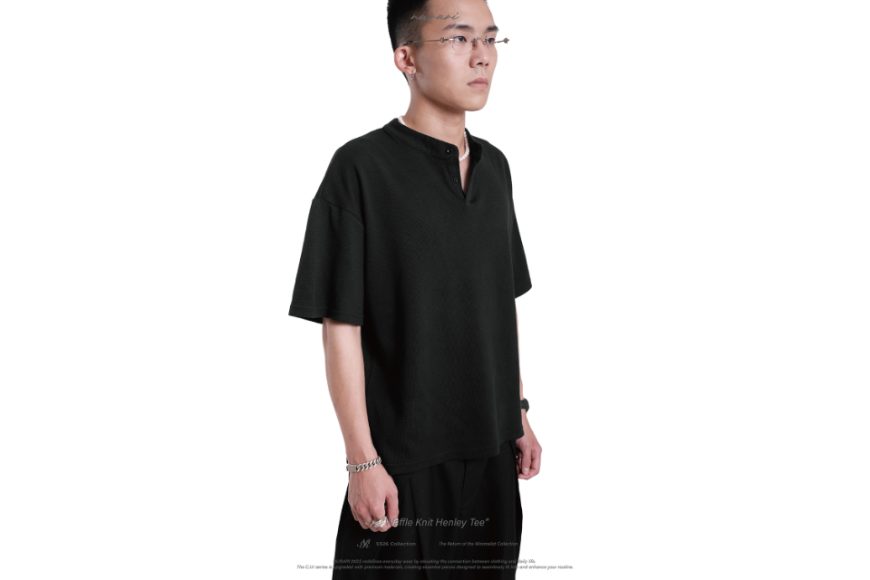 26+ Civ. Waffle knit Henley tee (5)