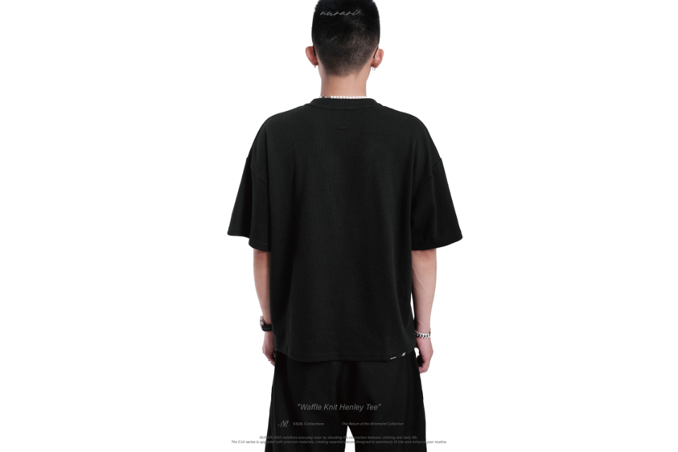 26+ Civ. Waffle knit Henley tee (6)