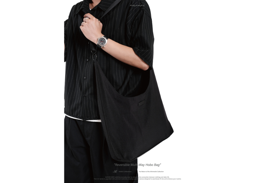 26+ Reversible multi-way hobo bag (4)