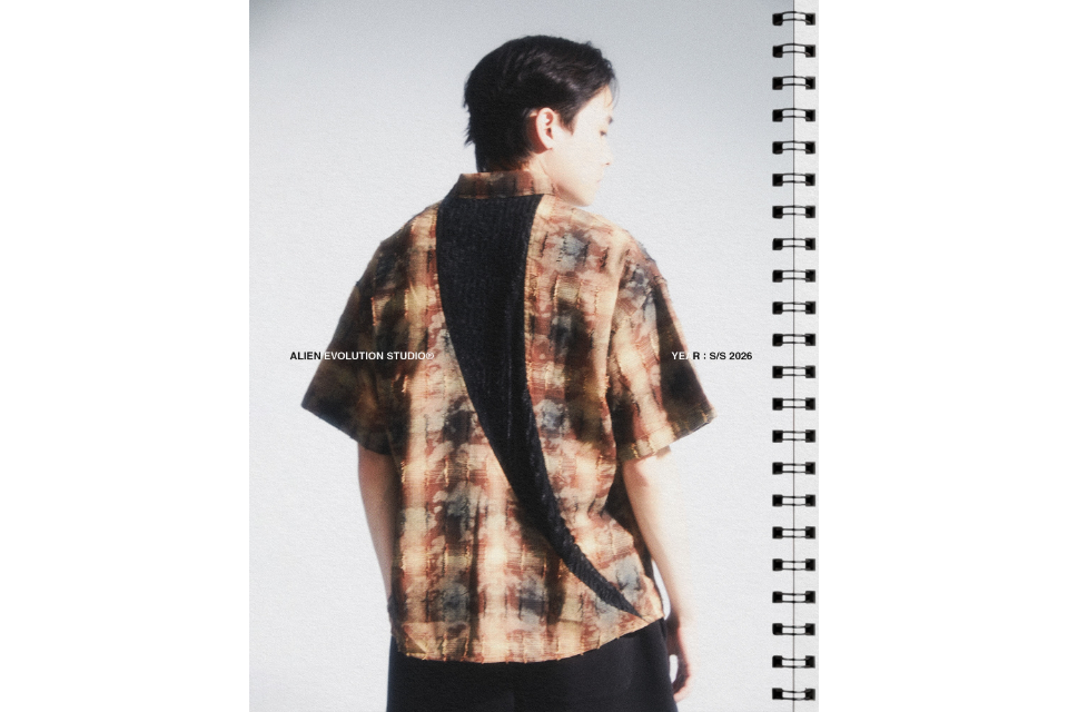 AES Reconstructed Scythe Washed Distressed Plaid Shirt (2)
