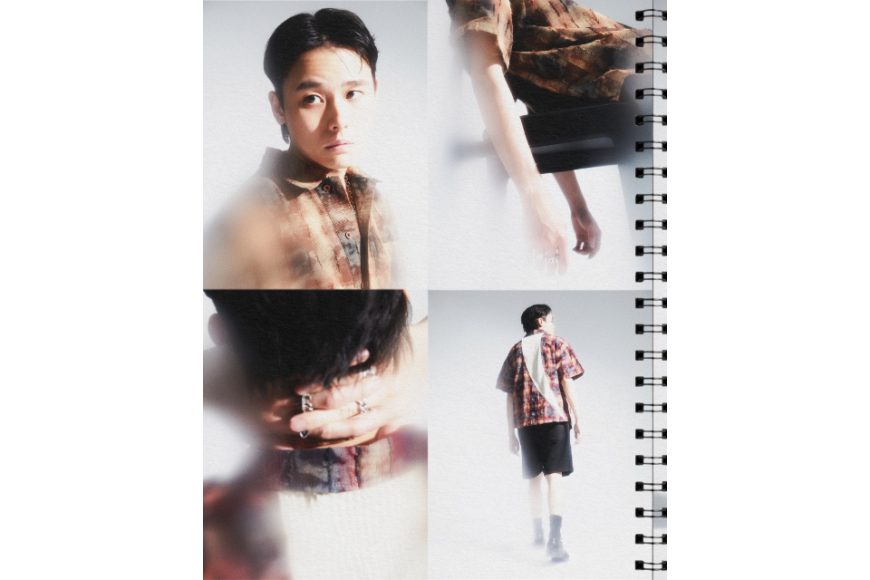 AES Reconstructed Scythe Washed Distressed Plaid Shirt (4)