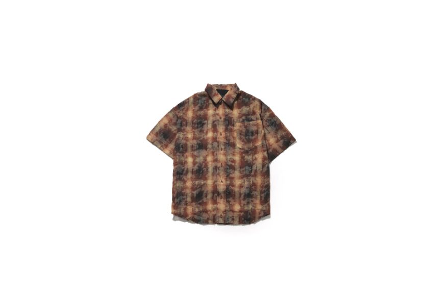 AES Reconstructed Scythe Washed Distressed Plaid Shirt (5)