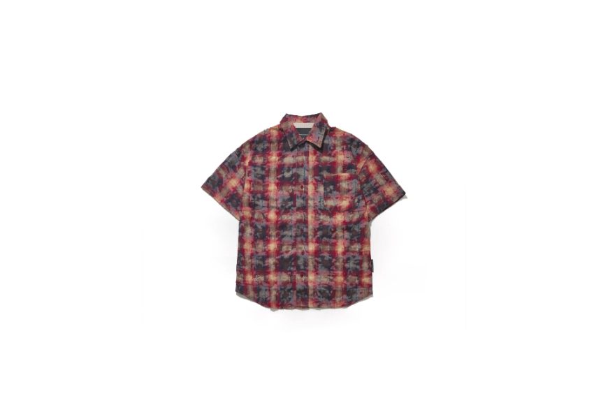 AES Reconstructed Scythe Washed Distressed Plaid Shirt (9)